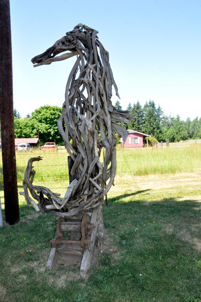 seahorse sculpture in 2015