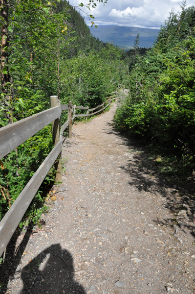 steep trail