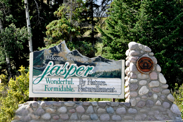 Welcome to Jasper sign