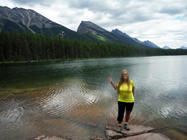 Karen Duquette at Honeymoon Lake
