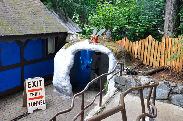 tunnel to the gift shop
