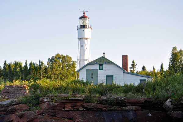 Devils Island Light