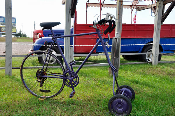 large motorized bicycle
