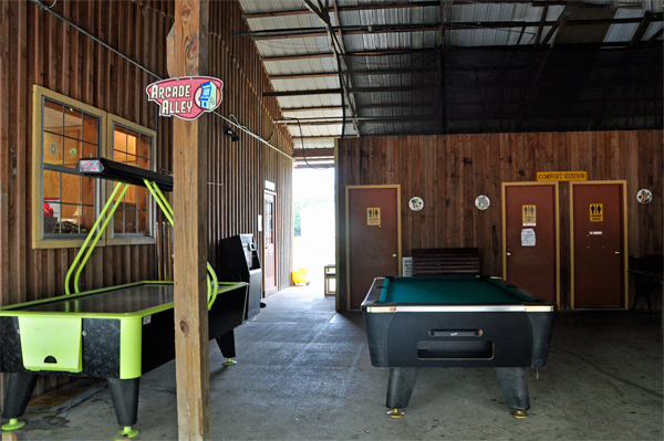 arcade area