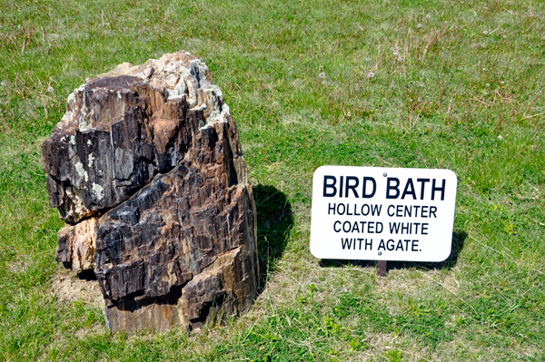 agate hollow center