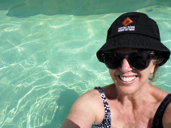 Karen Duquette at white sulphur hot springs