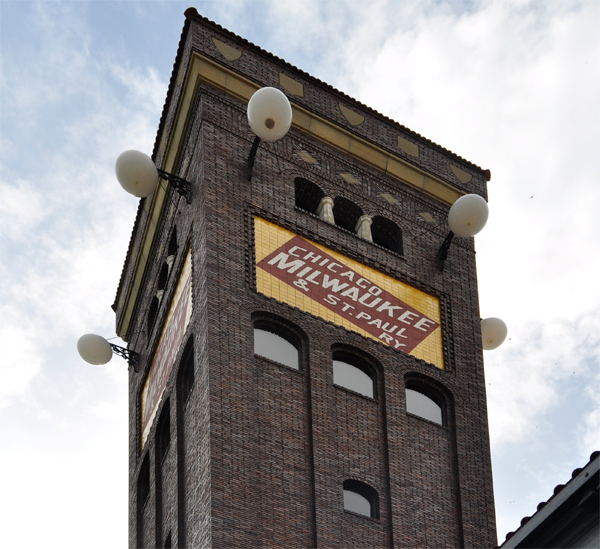 The Chicago, Milwaukee and St. Paul Passenger Depot tower