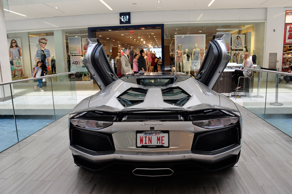 car in a raffle drawing