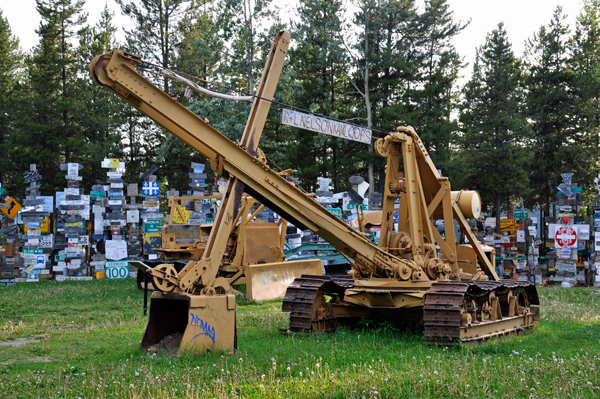 machine at the Sign Post Forest