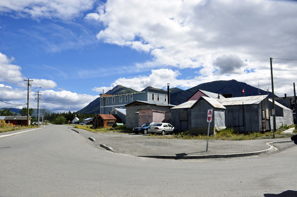 center of Carcross Village