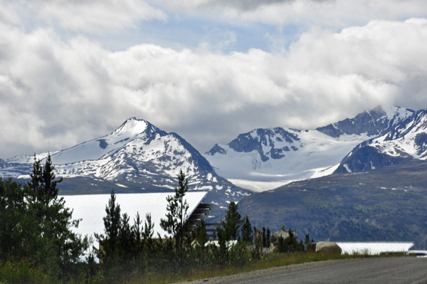a glacier on Mount Conrad