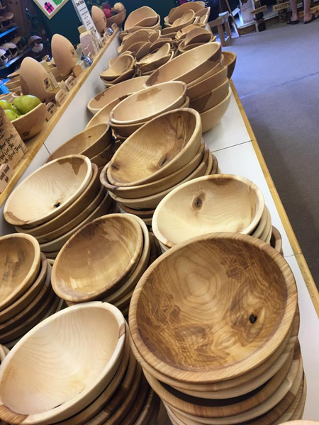 wooden bowls