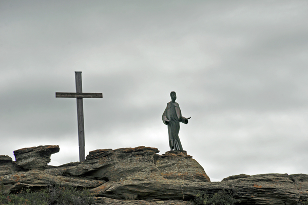 Jesus statue