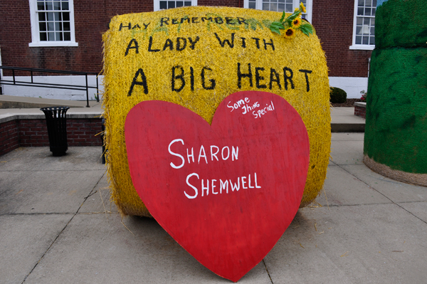 hay bale trail - Sharon Shemwell