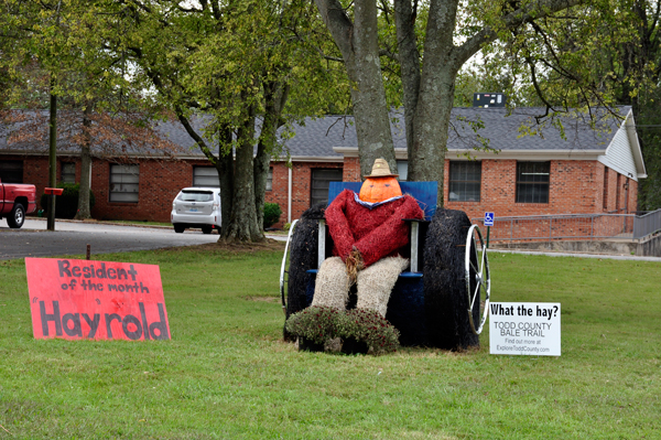 hay bale trail - rest home