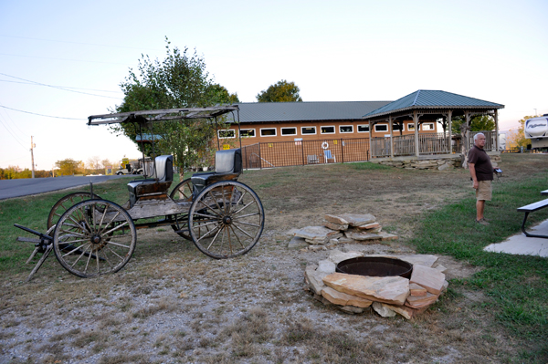 campground office and pool