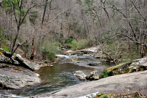 Pedlar River flowing