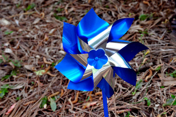 shiny pinwheel