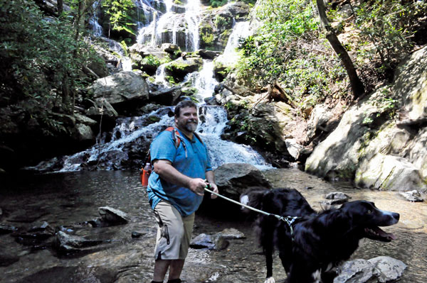 John and Dutch at Catawba Falls