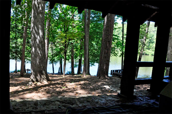 lunch spot of the two RV Gypsies
