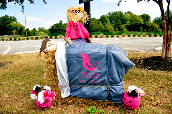 Fort Mill Massage Therapy scarecrow