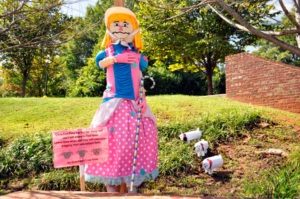 Fort Mill's Little Bo Peep scarecrow