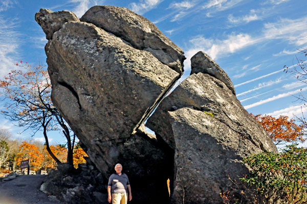 Lee Duquette at The Split Rock