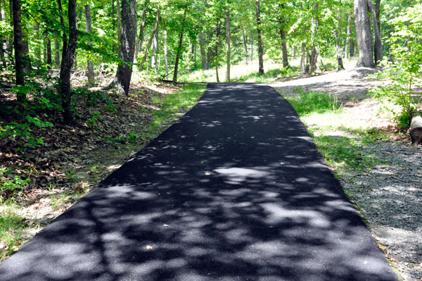paved path