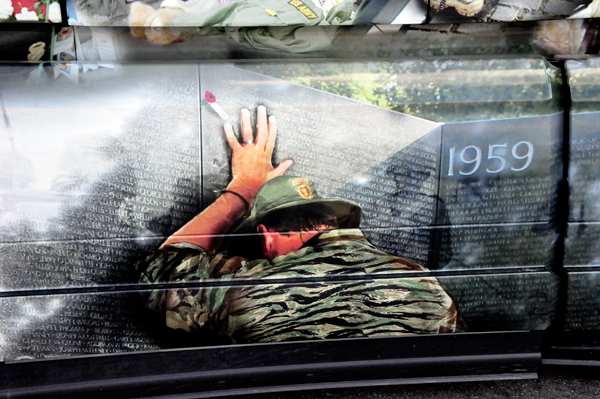 The National League of POW/MIA families semi-truck