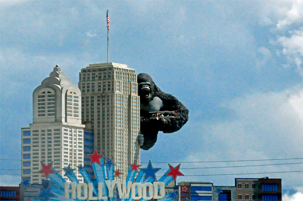 the gorilla and airplane