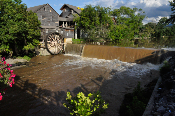 the Old Mill of Pigeon Forge