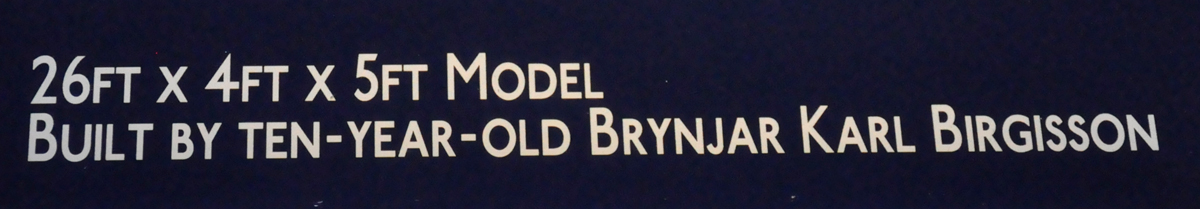 who built the Titanic model