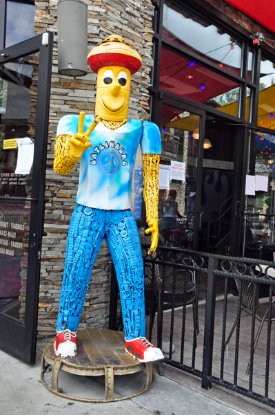 peace dude in Gatlinburg