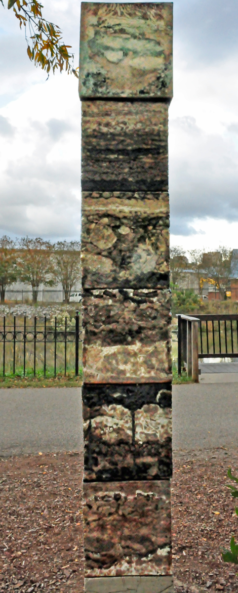 rock monument in Riverfront Park