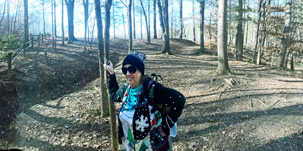 Karen Duquette at Anne Springs Close Greenway