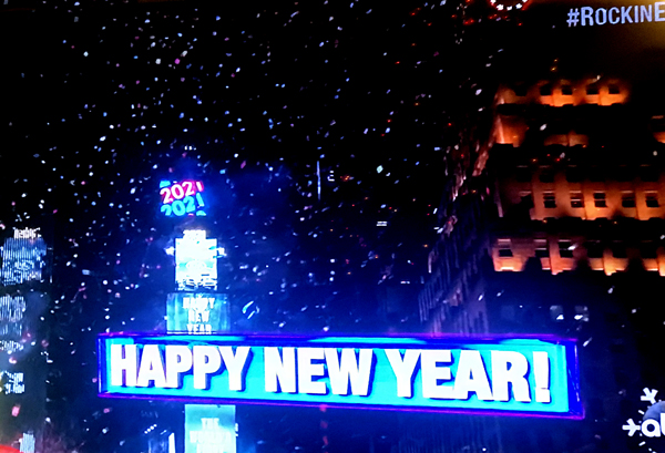 Happy New Year -welcome 2021