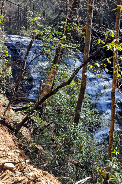 part of the waterfall