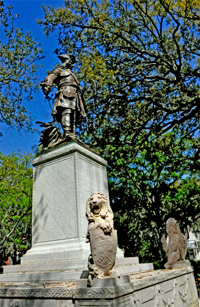 General James Edward Oglethorpe monument
