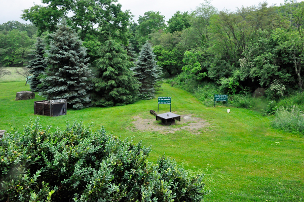 overview of the Quecreek Mine Rescue site
