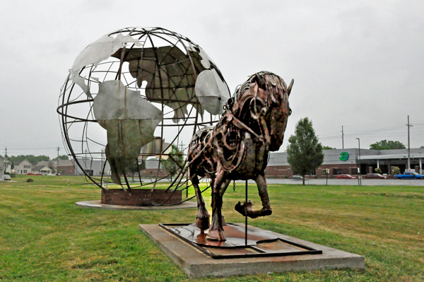 Horse and Globe