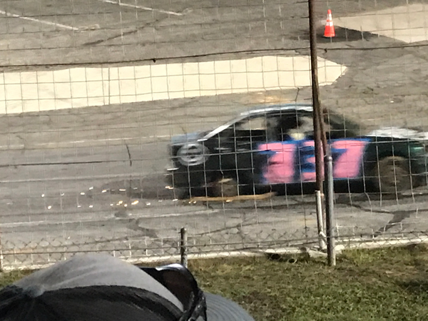 ski car at Hickory Speedway
