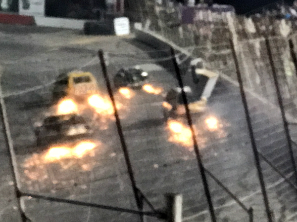 ski car at Hickory Speedway