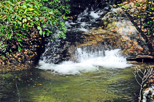 small waterfall