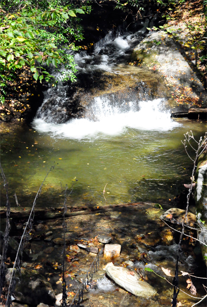 small waterfall