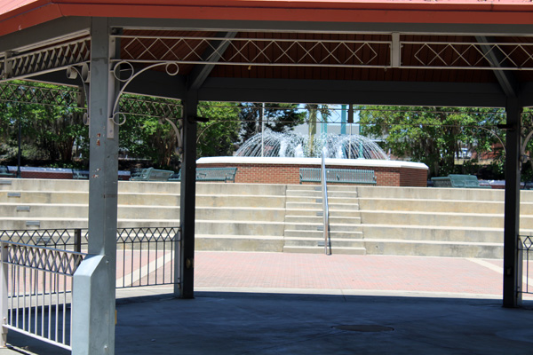 DPU Centennial Park fountain