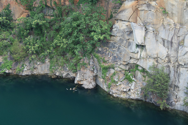 view of the Quarry rocks