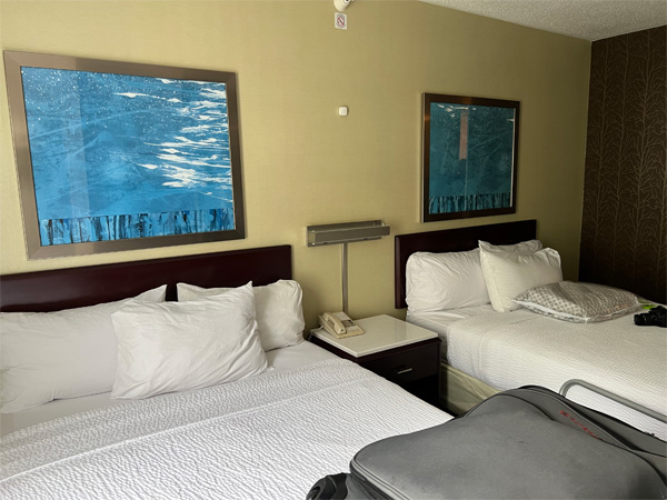 two beds