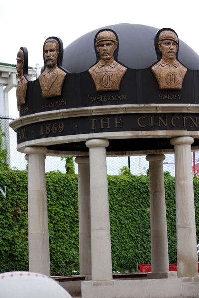 Red Stockings Pavilion busts