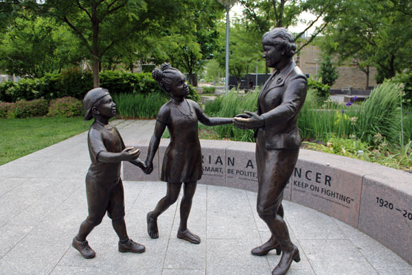 Marian Spencer Statue Memorial