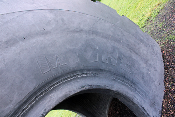 a real tire